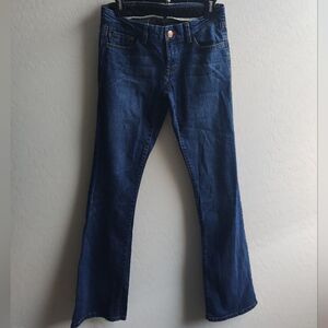 Y2K vintage Emerald Red by Marc Ecko bootcut/ flare Dark blue cotton Jeans_3